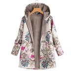 Women's Cold Weather Coat – Relaxed Pocket Winter Outerwear