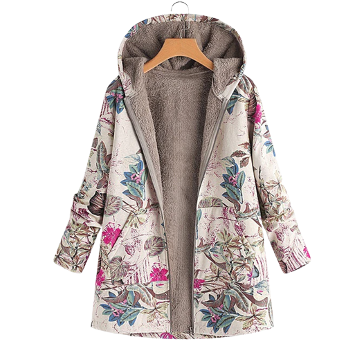 Women's Cold Weather Coat – Relaxed Pocket Winter Outerwear