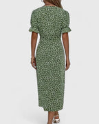 Women's Relaxed Midi Dress – Lightweight Flowy Day Dress