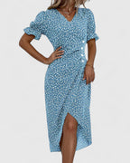 Women's Relaxed Midi Dress – Lightweight Flowy Day Dress