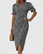 Women's Relaxed Midi Dress – Lightweight Flowy Day Dress