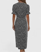 Women's Relaxed Midi Dress – Lightweight Flowy Day Dress