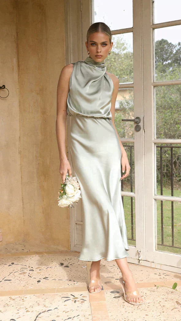 Women's Fitted Evening Cocktail Dress – Formal Day-to-Night Occasion Dress