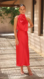 Women's Fitted Evening Cocktail Dress – Formal Day-to-Night Occasion Dress