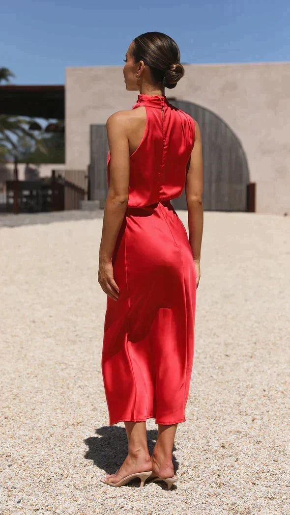 Women's Fitted Evening Cocktail Dress – Formal Day-to-Night Occasion Dress