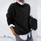 Women's Fine Knit Sweater – Office Knit Pullover