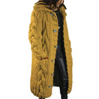 Women's Relaxed Chunky Cardigan – Long Sleeve Winter Cardigan