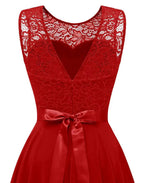 Women's High Low Wedding Guest Dress – Asymmetrical Formal Cocktail Dress