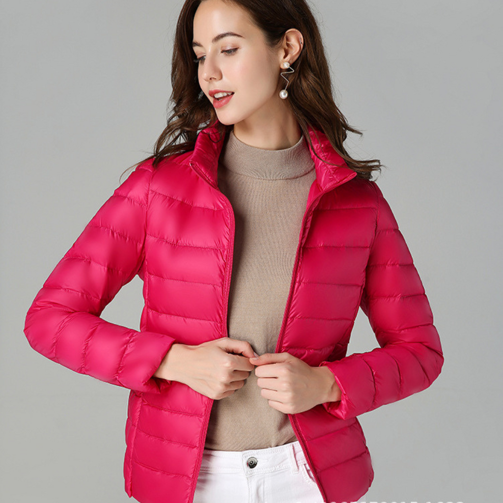 Women's Packable Down Jacket – Ultra-Light Puffer Jacket