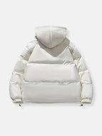 Women's Fleece Lined Winter Jacket – Hooded Zip Coat