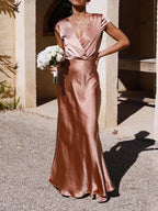 Alanah | Deep V-Neck Mermaid Gown