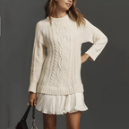 Women's Relaxed Oversized Sweater – Long Sleeve Knit Pullover
