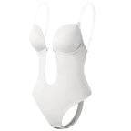 Women's Contour Support Bodysuit – Low Back Shaping Fitted Bodysuit