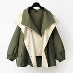 Women's Hooded Longline Jacket – Lightweight Transitional Coat
