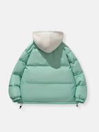 Women's Fleece Lined Winter Jacket – Hooded Zip Coat