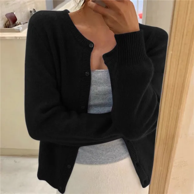 Women's Longline Knit Cardigan – Open Front Duster Cardigan
