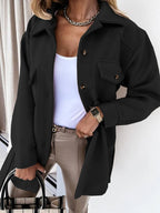 Women's Lightweight Summer Jacket – Relaxed Casual Outerwear