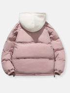 Women's Fleece Lined Winter Jacket – Hooded Zip Coat