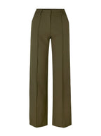 Women's High Waisted Office Trousers – Tailored Straight Leg Dress Pants