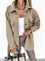 Women's Lightweight Summer Jacket – Relaxed Casual Outerwear