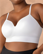 Women's Wireless Everyday Bra – Seamless Comfort Support Bra