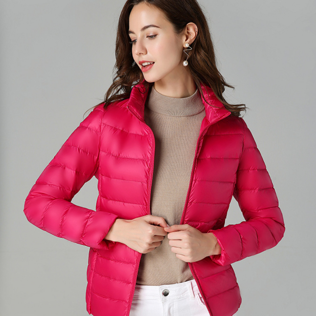 Women's Packable Down Jacket – Ultra-Light Puffer Jacket