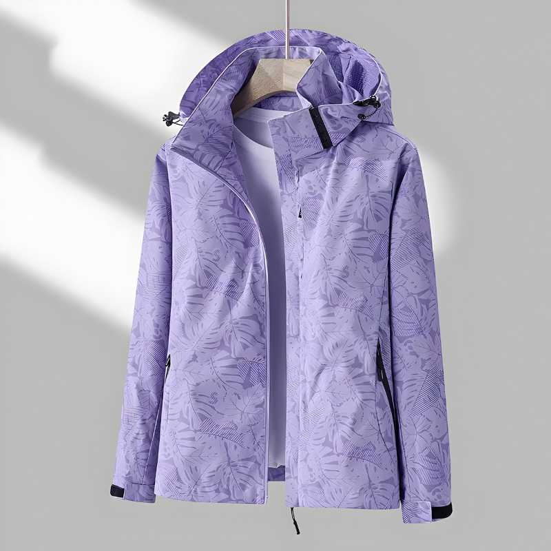 Women's Hooded Windbreaker – Lightweight Outdoor Jacket