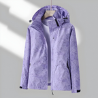 Women's Hooded Windbreaker – Lightweight Outdoor Jacket