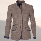 Women's Tailored Blazer – Single-Breasted Office Jacket