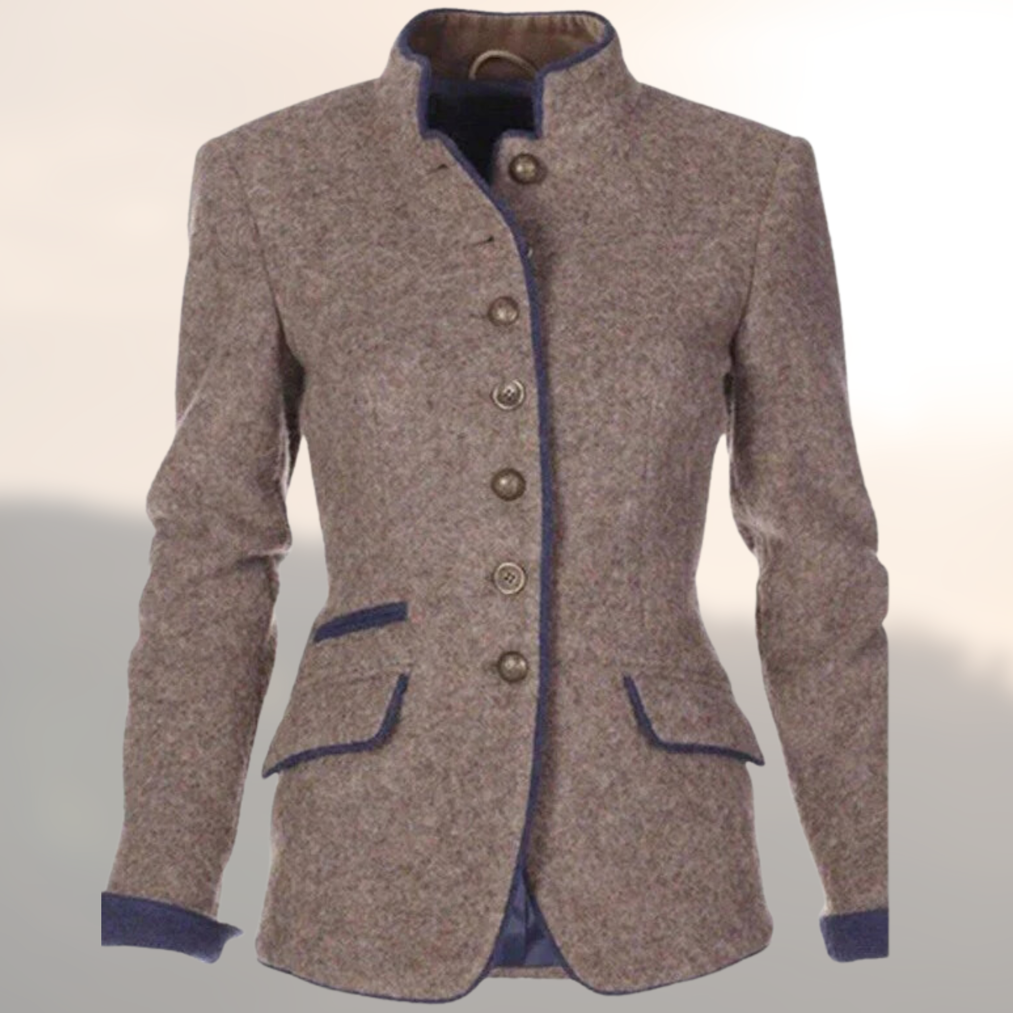 Women's Tailored Blazer – Single-Breasted Office Jacket