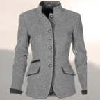 Women's Tailored Blazer – Single-Breasted Office Jacket