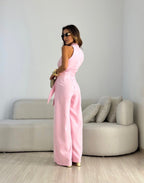 Alanah | Halter Neck Formal Jumpsuit