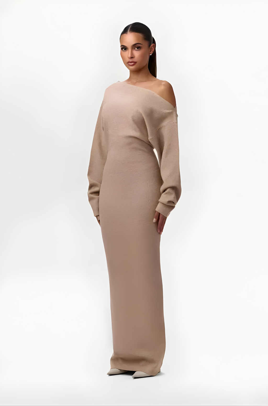 Women's One Shoulder Formal Jumpsuit – Asymmetrical Evening Party Jumpsuit