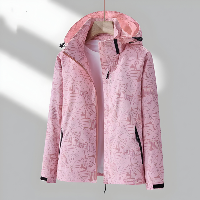 Women's Hooded Windbreaker – Lightweight Outdoor Jacket