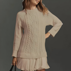 Women's Relaxed Oversized Sweater – Long Sleeve Knit Pullover
