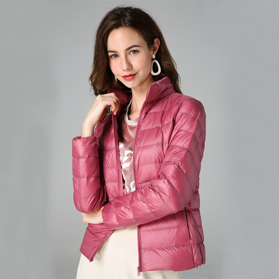 Women's Packable Down Jacket – Ultra-Light Puffer Jacket