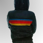 Women's Retro Zip-Up Jacket – Adjustable Fit Pocket Casual Jacket