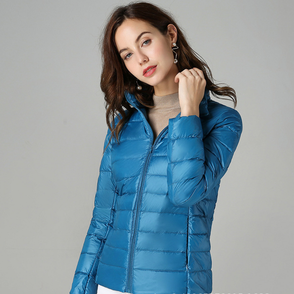 Women's Packable Down Jacket – Ultra-Light Puffer Jacket