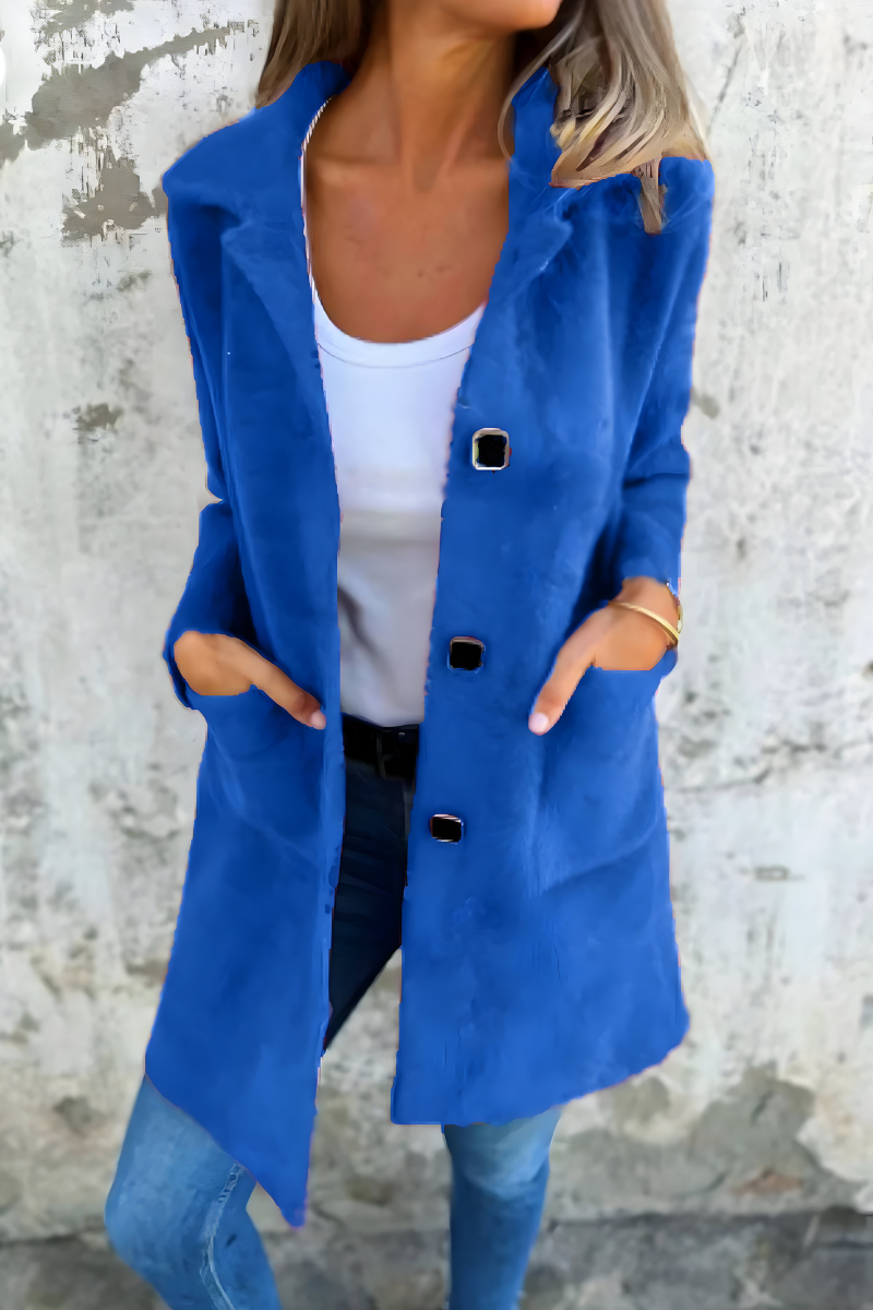 Women's Thick Autumn Coat – Tailored Cold Weather Overcoat