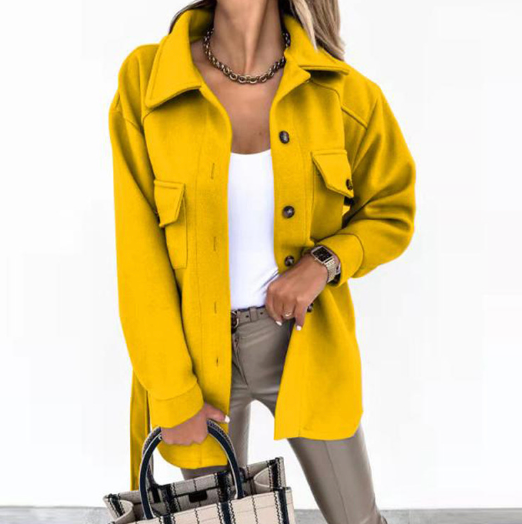 Women's Lightweight Summer Jacket – Relaxed Casual Outerwear
