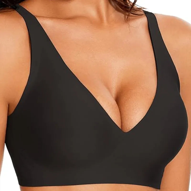 Women's Seamless Wireless Comfort Bra – Soft Everyday Support Bra