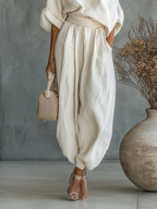 Women's Boho Wide Leg Jumpsuit – Relaxed Flowy Casual Jumpsuit
