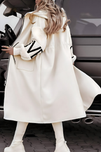 Women's Hooded Knit Sleeve Jacket – Casual Zip-Up Jacket