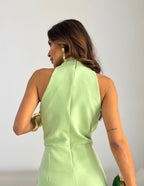 Alanah | Halter Neck Formal Jumpsuit