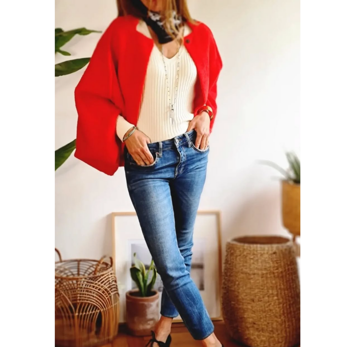 Women's Classic Tailored Coat – Structured Button Front Longline Coat