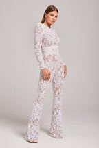Women's Sequin Party Jumpsuit – Sparkly Formal Evening Jumpsuit