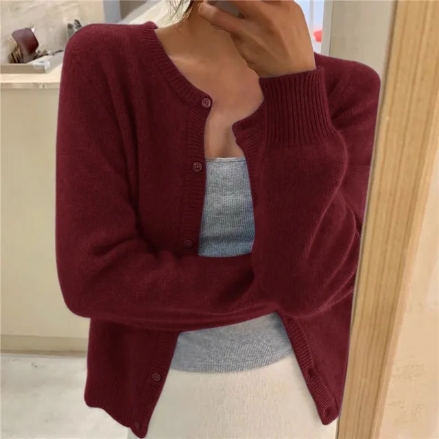 Women's Longline Knit Cardigan – Open Front Duster Cardigan