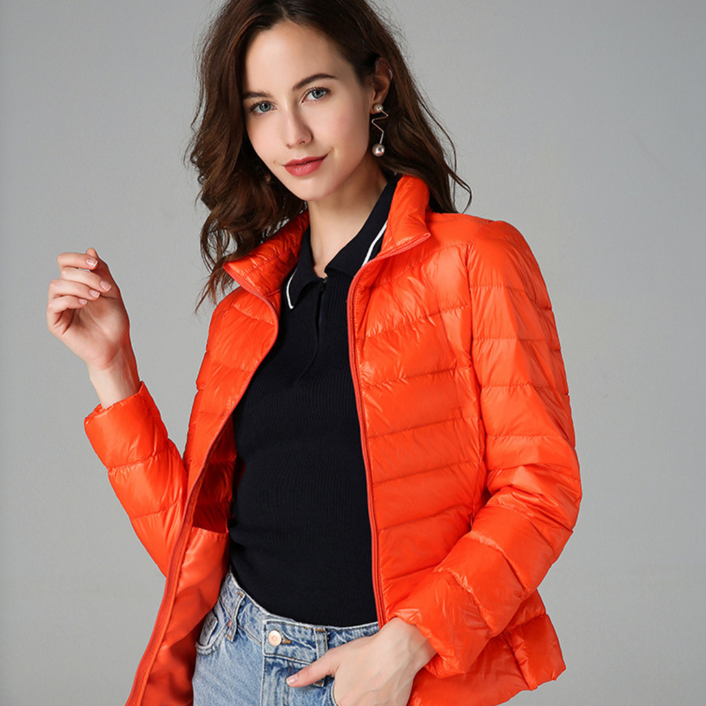 Women's Packable Down Jacket – Ultra-Light Puffer Jacket