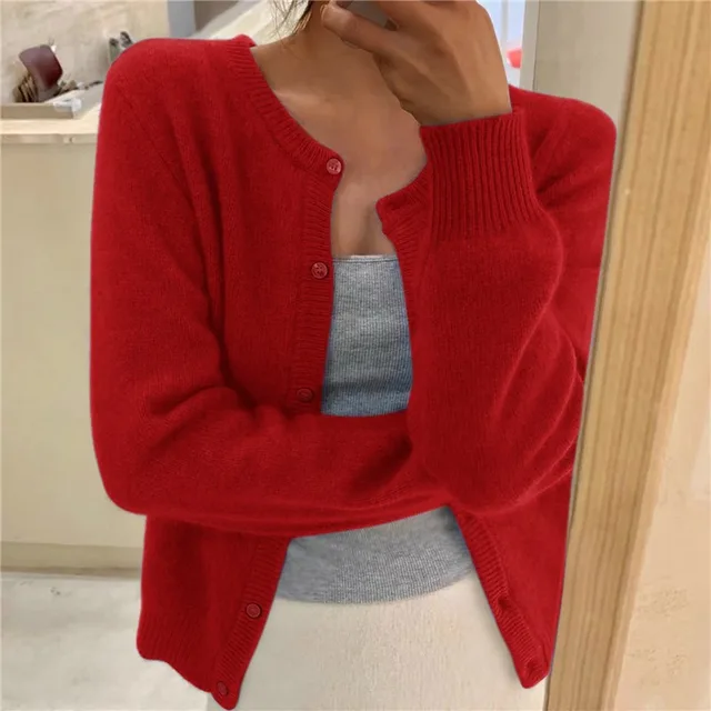 Women's Longline Knit Cardigan – Open Front Duster Cardigan