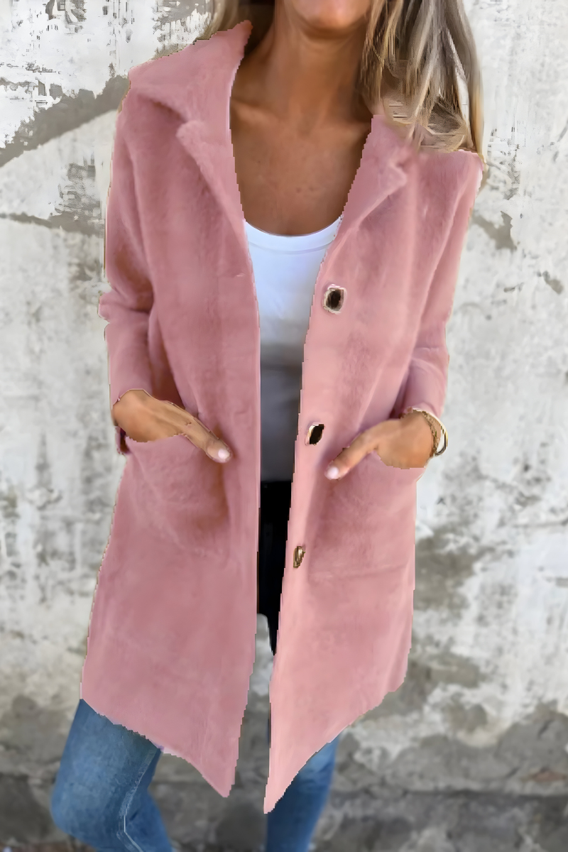 Women's Thick Autumn Coat – Tailored Cold Weather Overcoat